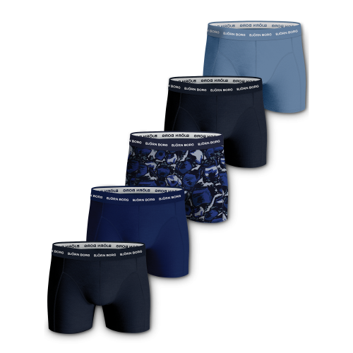 Björn Borg Boxer Multi 5-p Underwear Blue Male
