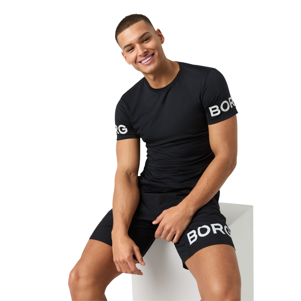 Produktbild för Borg T-shirt Black Male