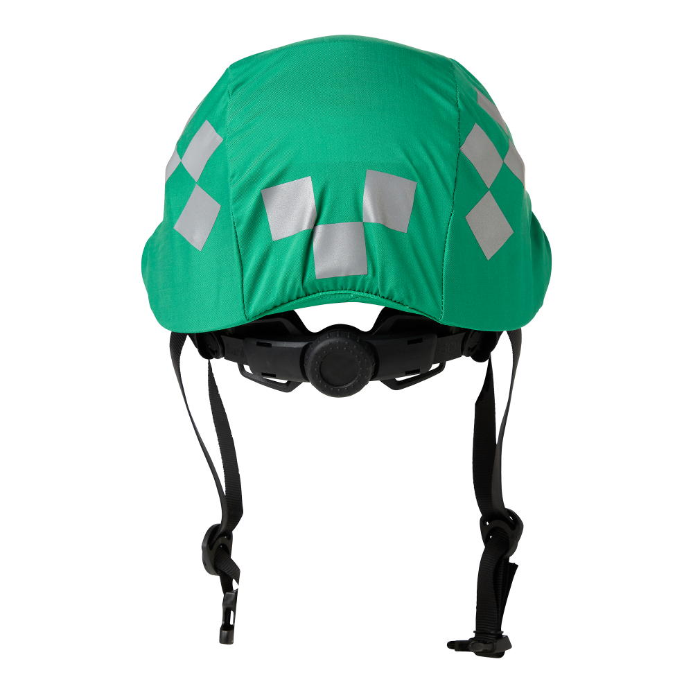 Produktbild för Ambulance Helmet Cover Green/reflective
