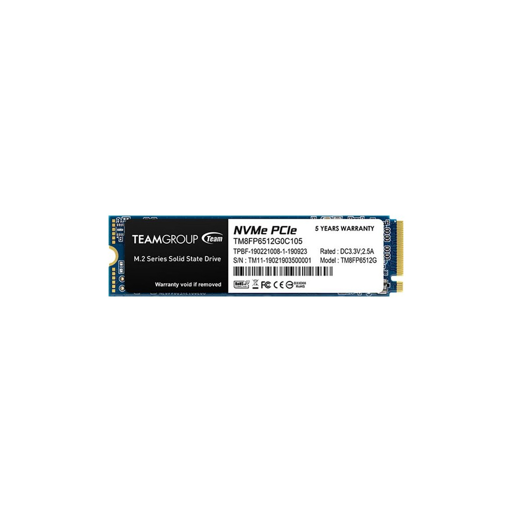 Produktbild för Team Group MP33 - SSD - 512 GB - PCIe 3.0 x4 (NVMe)