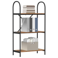 Produktbild för Hyllsystem Gammalt trä 60 x 30 x 109 cm Konstruerat trä