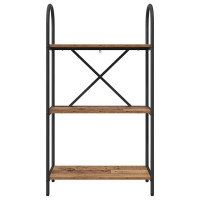 Produktbild för Hyllsystem Gammalt trä 60 x 30 x 109 cm Konstruerat trä