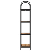 Produktbild för Hyllsystem Gammalt trä 40 x 30 x 146 cm Konstruerat trä