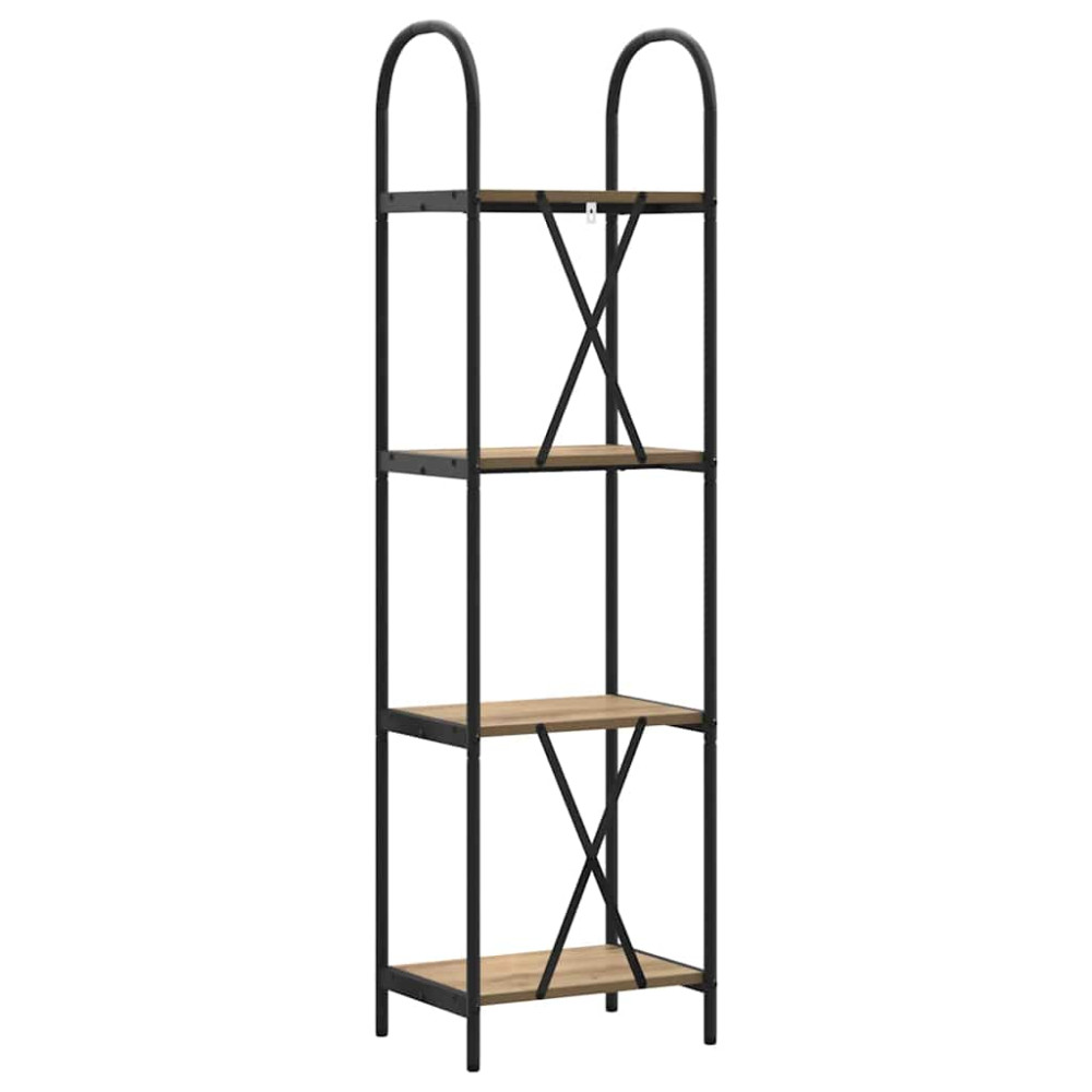 Produktbild för Hyllsystem Artisan Ek 40 x 30 x 146 cm Konstruerat trä