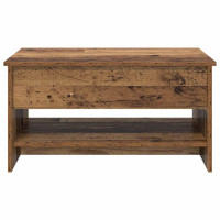Produktbild för Kaffeebord Gammalt trä 80 x 50,5 x 41,5 cm Konstruerat trä
