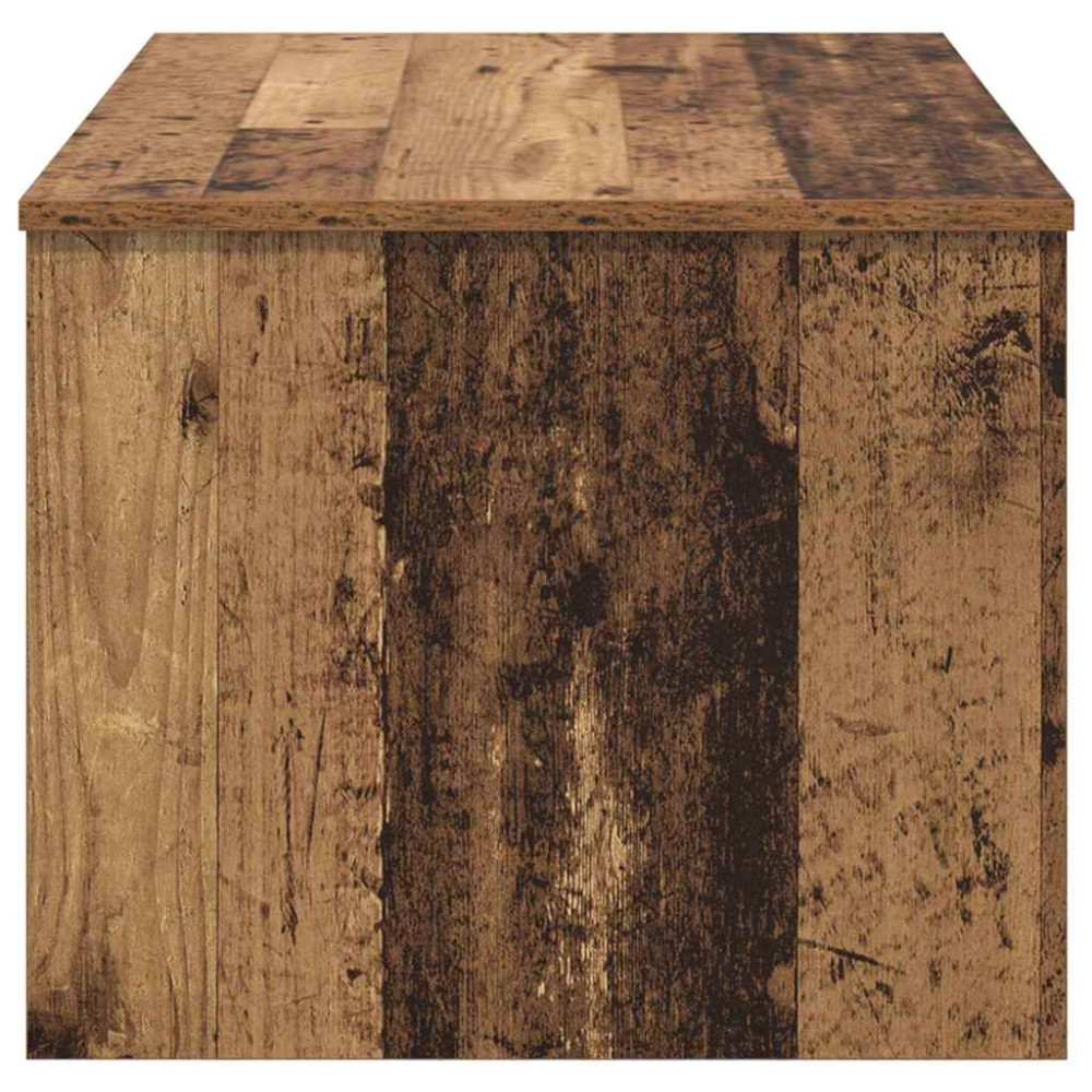Produktbild för Kaffeebord Gammalt trä 80 x 50,5 x 41,5 cm Konstruerat trä
