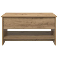 Produktbild för Kaffeebord Artisan Ek 80 x 50,5 x 41,5 cm Konstruerat trä