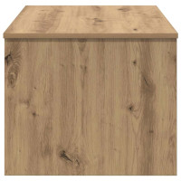 Produktbild för Kaffeebord Artisan Ek 80 x 50,5 x 41,5 cm Konstruerat trä