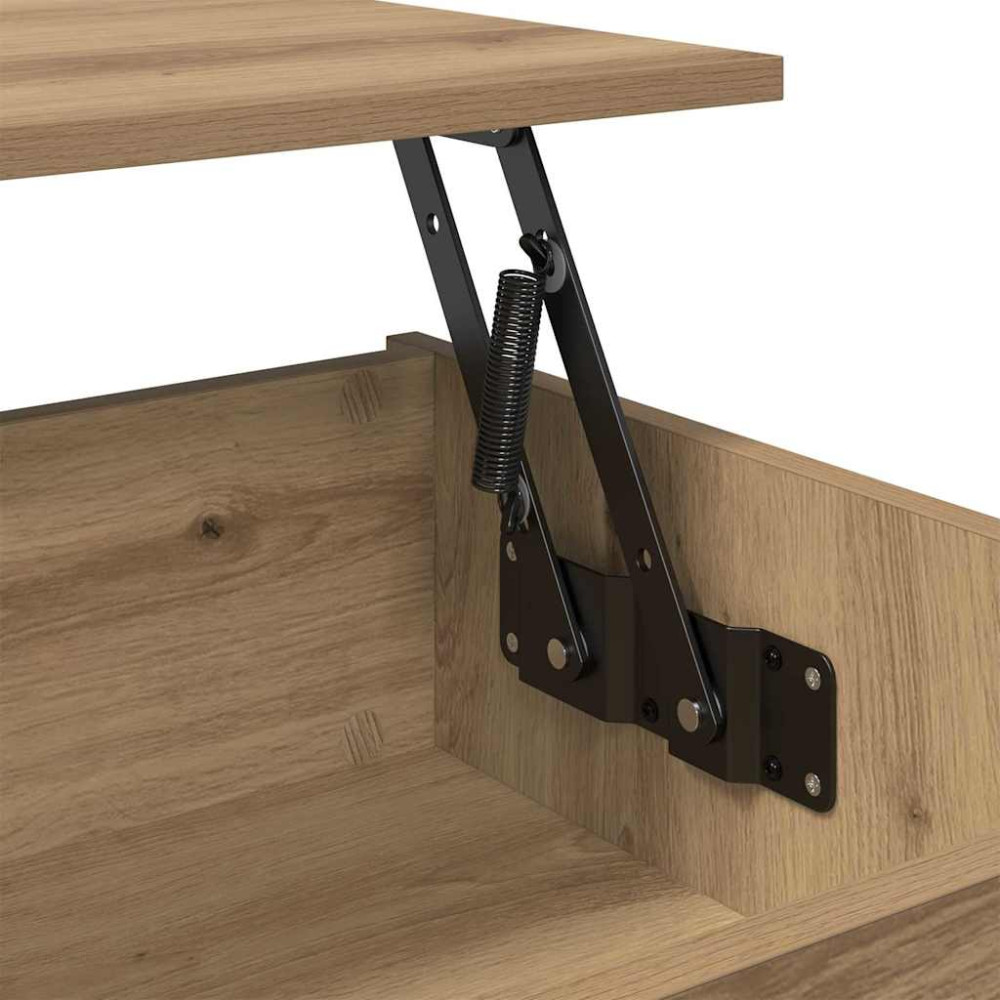 Produktbild för Kaffeebord Artisan Ek 80 x 50,5 x 41,5 cm Konstruerat trä