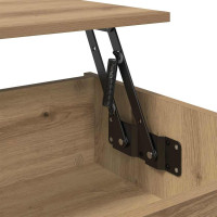 Produktbild för Kaffeebord Artisan Ek 80 x 50,5 x 41,5 cm Konstruerat trä