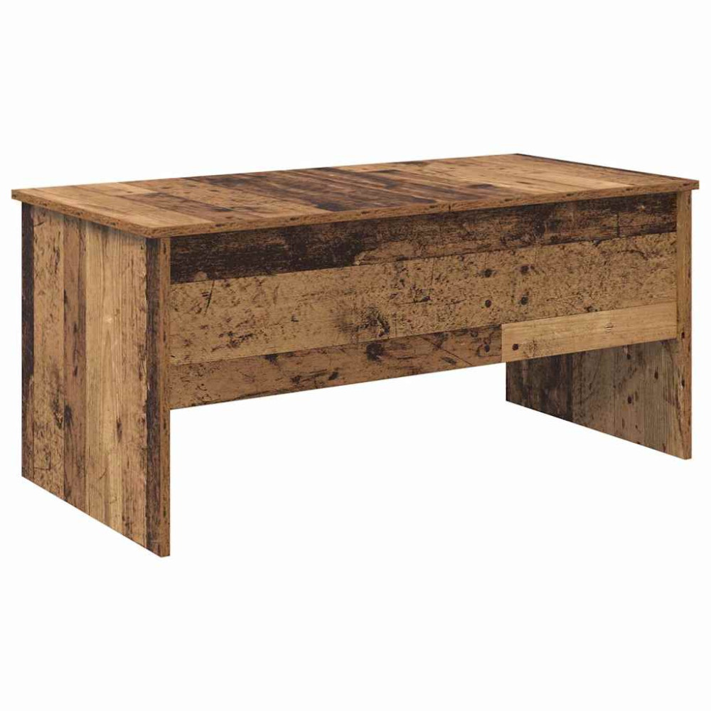 Produktbild för Kaffeebord Gammalt trä 102 x 50,5 x 46,5 cm Konstruerat trä
