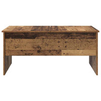 Produktbild för Kaffeebord Gammalt trä 102 x 50,5 x 46,5 cm Konstruerat trä