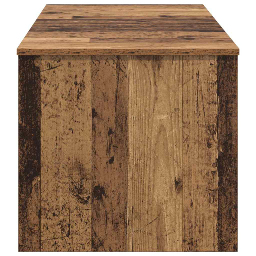 Produktbild för Kaffeebord Gammalt trä 102 x 50,5 x 46,5 cm Konstruerat trä