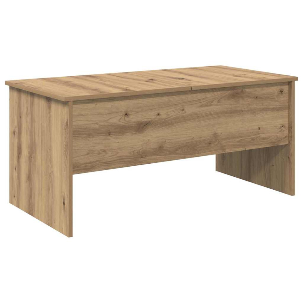 Produktbild för Kaffeebord Artisan Ek 102 x 50,5 x 46,5 cm Konstruerat trä