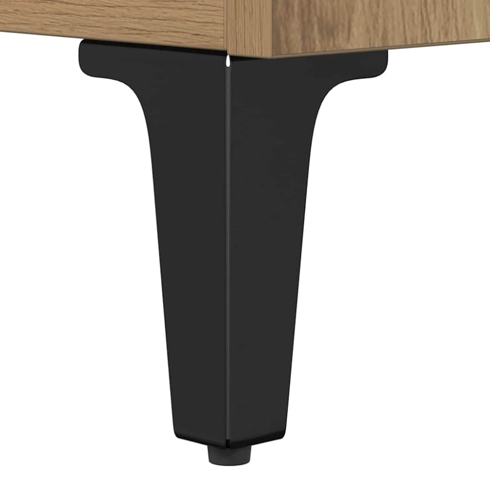 Produktbild för Kaffeebord med låda Artisan Ek 90 x 49 x 45 cm Konstruerat trä