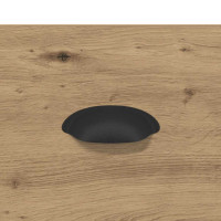Produktbild för Kaffeebord med låda Artisan Ek 50 x 50 x 35 cm Konstruerat trä