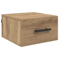 Produktbild för Nattduksbord artisan ek 35 x 35 x 20 cm Konstruerat trä