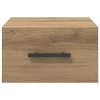 Produktbild för Nattduksbord artisan ek 35 x 35 x 20 cm Konstruerat trä