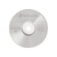 Produktbild för Verbatim - DVD+R x 50 - 4.7 GB - lagringsmedier