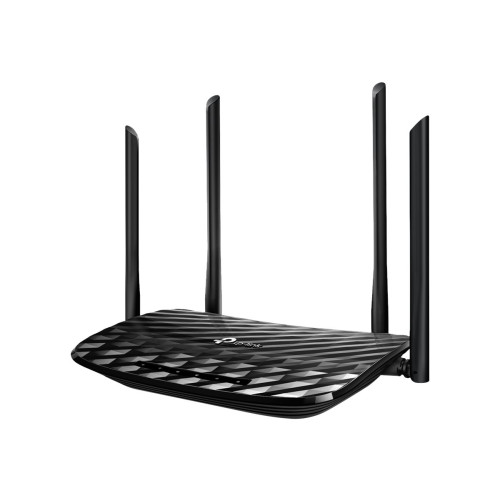 TP-LINK Technologies TP-Link Archer A6 - trådlös router - Wi-Fi 5 - skrivbordsmodell