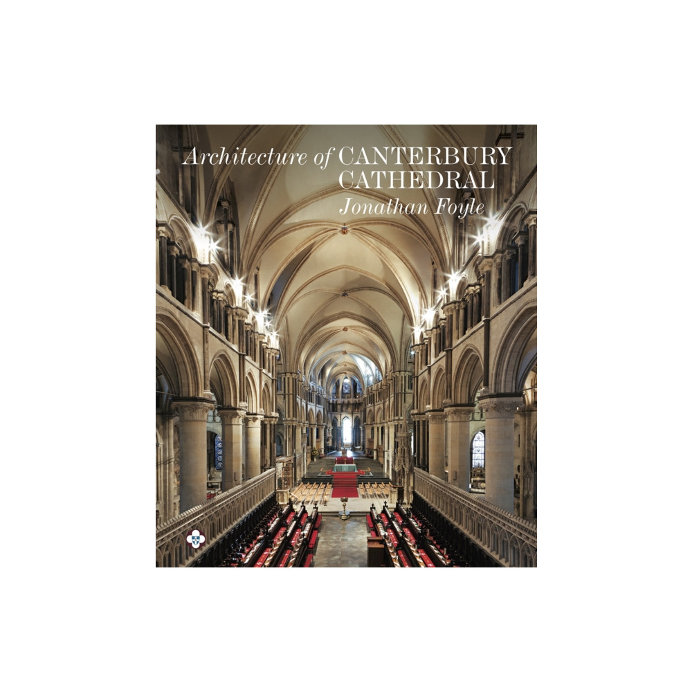 Produktbild för Architecture of Canterbury Cathedral (inbunden, eng)