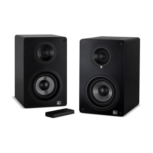 KITSOUND HiFi Högtalare Parallax 60W (2x30) Trådlösa Stereo Svarta