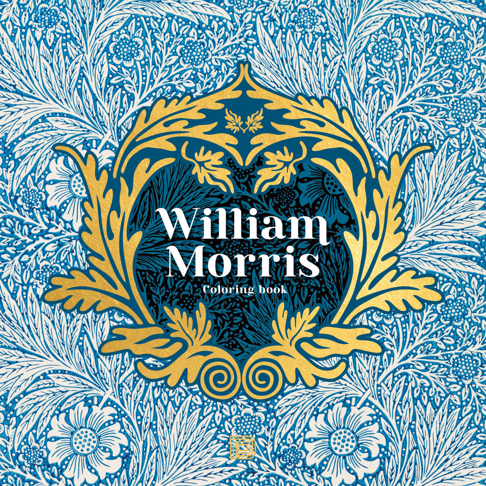 Produktbild för William Morris coloring book (häftad)