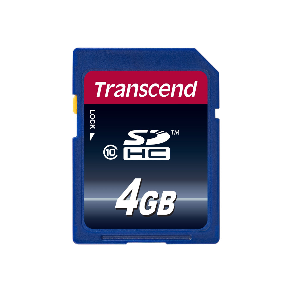 Produktbild för Transcend Ultimate - flash-minneskort - 4 GB - SDHC