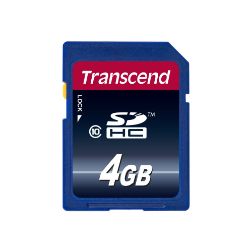 Transcend Information Transcend Ultimate - flash-minneskort - 4 GB - SDHC