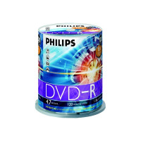 Produktbild för Philips DM4S6B00F - DVD-R x 100 - 4.7 GB - lagringsmedier