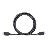 Produktbild för Manhattan HDMI Cable with Ethernet, 4K@30Hz (High Speed), 3m, Male to Male, Black, Ultra HD 4k x 2k, Fully Shielded, Gold Plated Contacts, Lifetime Warranty, Polybag - HDMI-kabel med Ethernet - 3 m