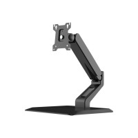 Produktbild för Multibrackets M Deskstand Touch Basic ställ - justerbar arm - för Allt-i-ett/LCD-skärm/pekskärm - mattsvart