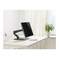 Produktbild för Multibrackets M Deskstand Touch Basic ställ - justerbar arm - för Allt-i-ett/LCD-skärm/pekskärm - mattsvart