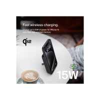 Produktbild för Belkin trådlös powerbank - magnetisk med Qi2 - USB-C - 15 watt