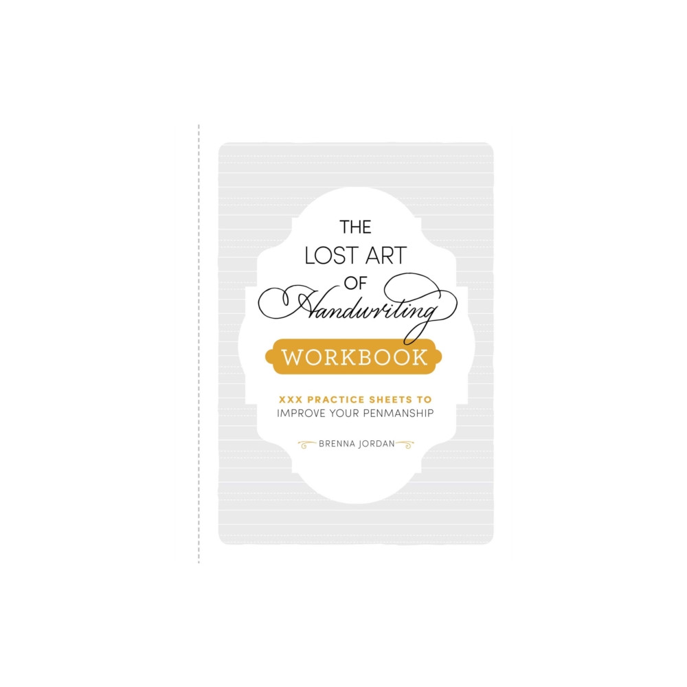 Produktbild för The Lost Art of Handwriting Workbook (häftad, eng)