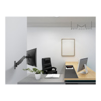 Produktbild för Multibrackets M Monitormount Wall Basic Single monteringssats - för LCD-TV - svart