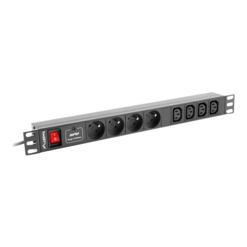 LANBERG Lanberg PDU-04E04I-0200-BK - kraftdistributionsenhet - 4000 watt