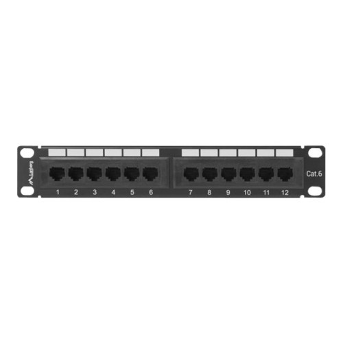 LANBERG Lanberg PPU6-9012-B - patch-panel - 1U - 10"