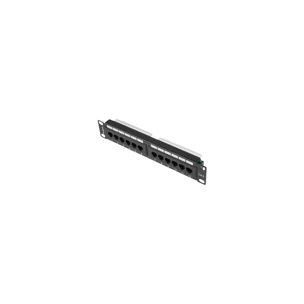 Produktbild för Lanberg PPU6-9012-B - patch-panel - 1U - 10"