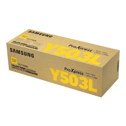 Hewlett-Packard HP CLT-Y503L - Lång livslängd - gul - original - tonerkassett (SU491A)