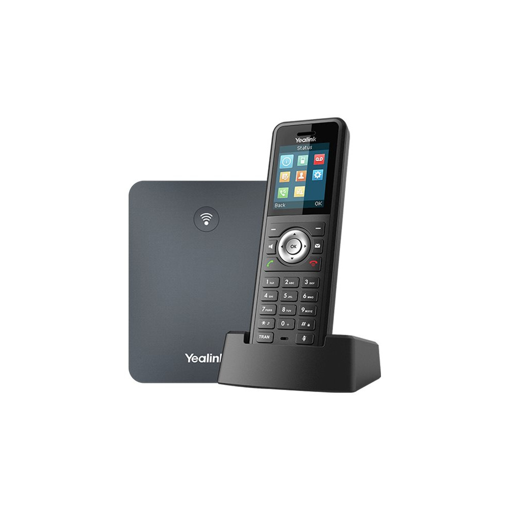 Produktbild för Yealink W79P - trådlös VoIP-telefon - med Bluetooth interface med nummerpresentation - 3-riktad samtalsförmåg