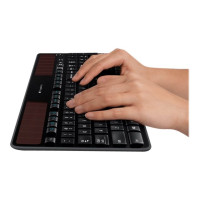 Produktbild för Logitech Wireless Solar K750 - tangentbord - tysk Inmatningsenhet