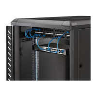 Produktbild för StarTech.com 1U Server Rack Cabinet Shelf, 7in Deep Fixed Cantilever Tray, Rackmount Shelf for 19" AV/Data/Network Equipment Enclosure with Cage Nuts & Screws, 33lbs Weight Capacity - 1U Rack Shelf 7" Deep (CABSHELF1U) - hylla för rack - 1U
