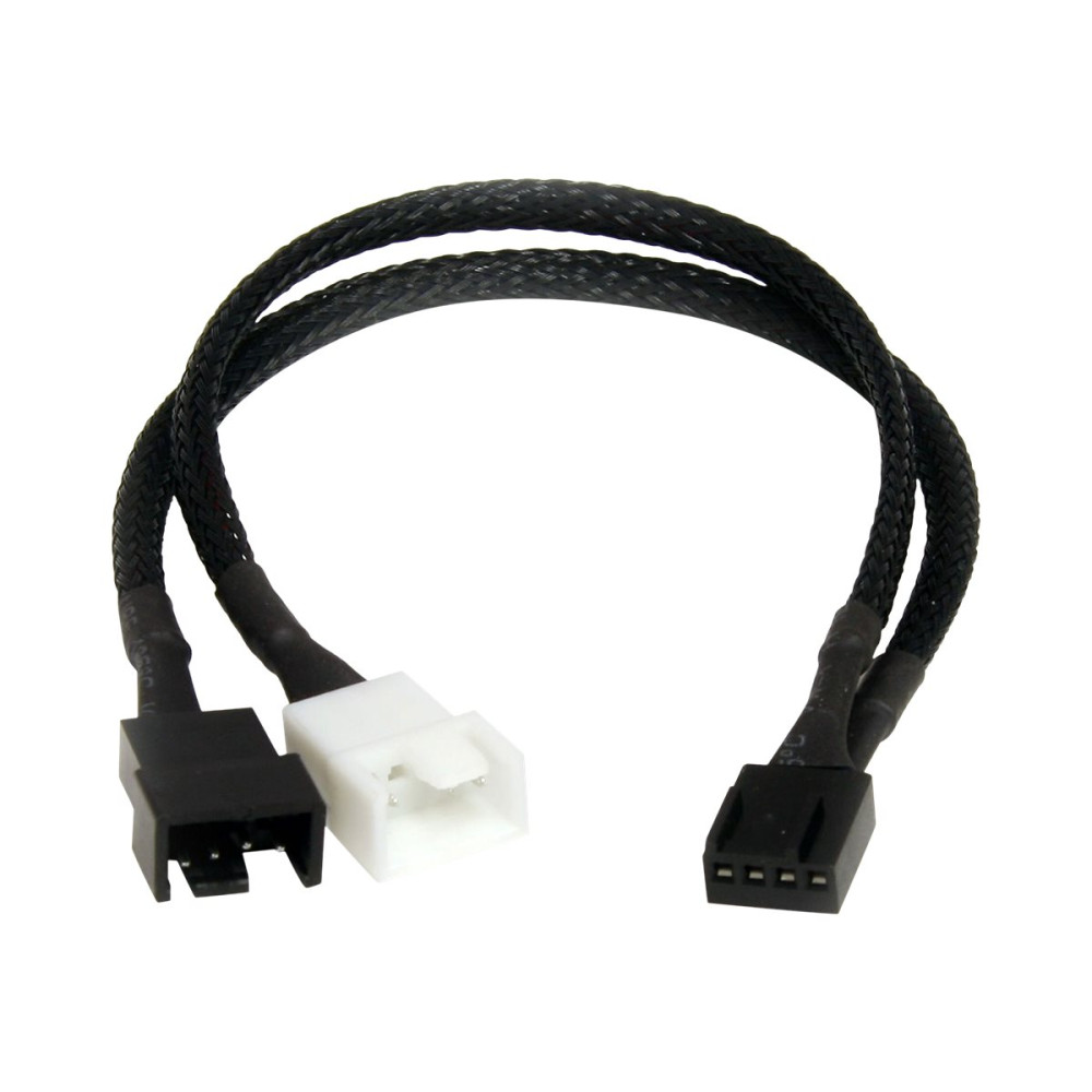 Produktbild för StarTech.com 80x25mm Computer Case Fan with PWM - Pulse Width Modulation Connector - computer cooling Fan - 80mm Fan - pwm Fan (FAN8025PWM) - lådfläkt