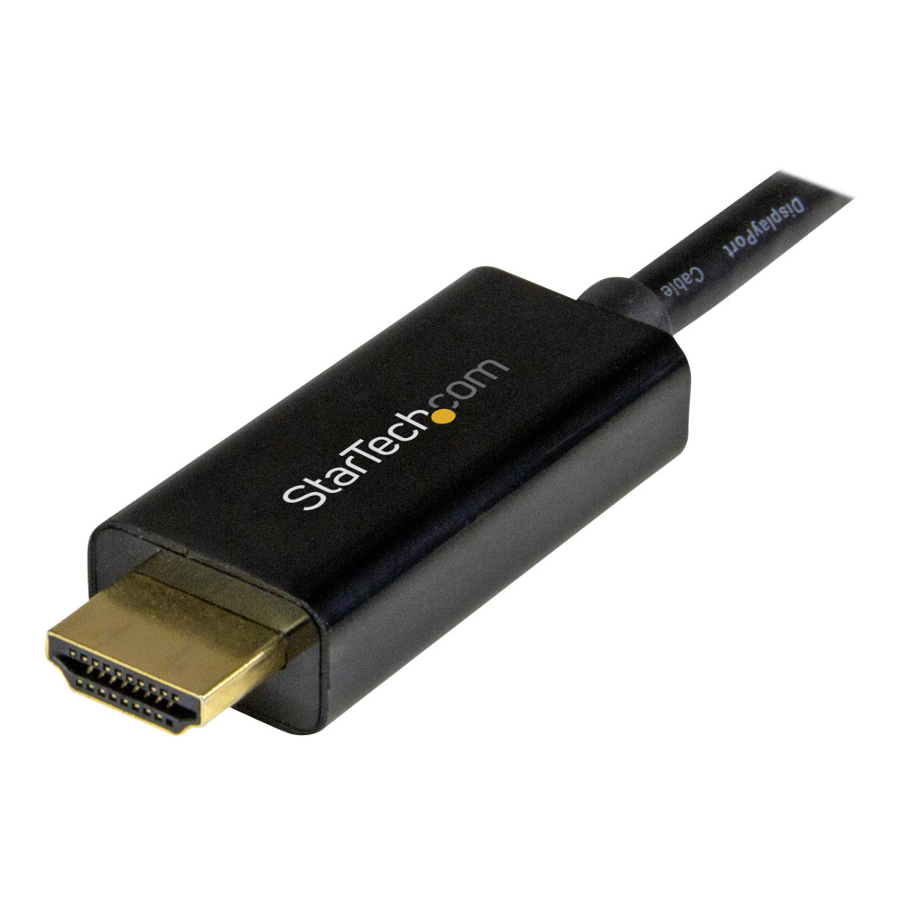 Produktbild för StarTech.com 1 m Mini DisplayPort till HDMI-kabel - 4K 30 Hz Video - mDP till HDMI-kabeladapter - Mini DP eller Thunderbolt 1/2 Mac/PC till HDMI-skärm/monitor - mDP till HDMI konverterarkabel - adapterkabel - DisplayPort / HDMI - 1 m