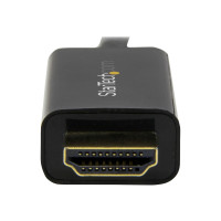 Produktbild för StarTech.com 1 m Mini DisplayPort till HDMI-kabel - 4K 30 Hz Video - mDP till HDMI-kabeladapter - Mini DP eller Thunderbolt 1/2 Mac/PC till HDMI-skärm/monitor - mDP till HDMI konverterarkabel - adapterkabel - DisplayPort / HDMI - 1 m