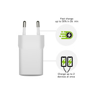 Produktbild för dbramante1928 re-charge strömadapter - USB-C, USB - 25 Watt