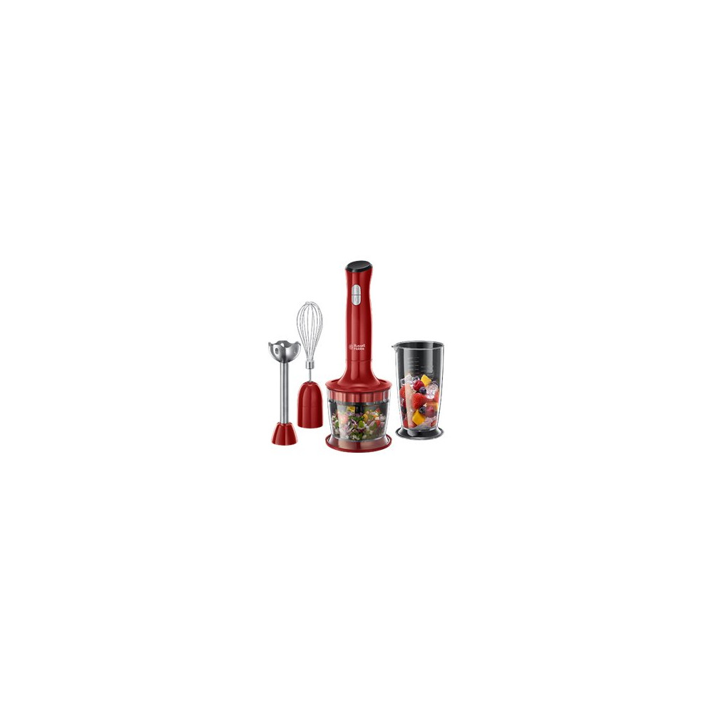 Produktbild för Russell Hobbs Desire 24700-56 3 in 1 - handmixer - röd/svart