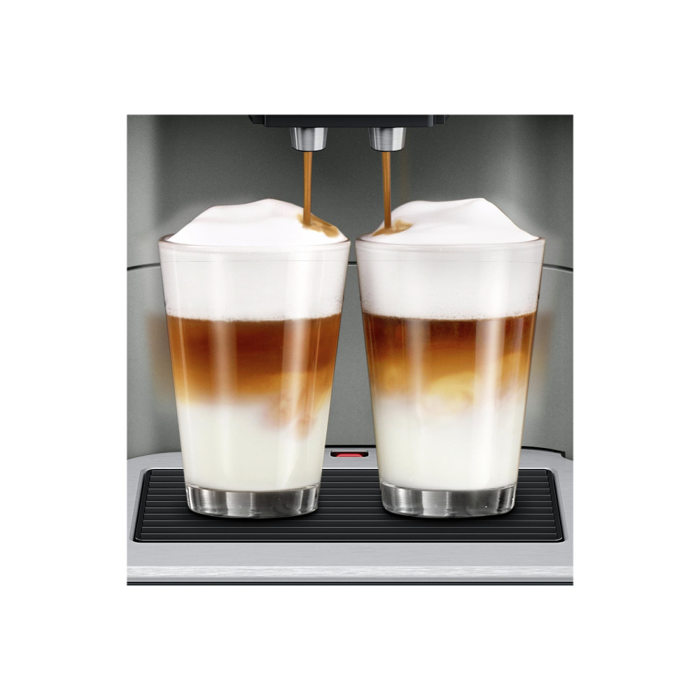 Produktbild för Siemens EQ.6 plus s500 TE655203RW - automatisk kaffekokare med mjölkskummare - 19 bar - svart