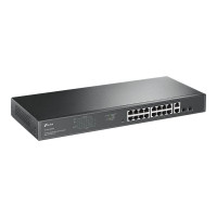 Produktbild för TP-Link JetStream TL-SG1218MPE - switch - 16 portar - smart - rackmonterbar